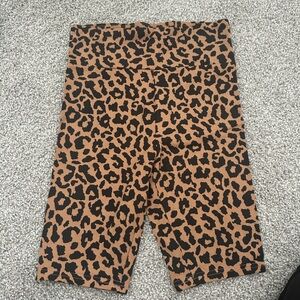 NWOT wild fable cheetah biker shorts size medium